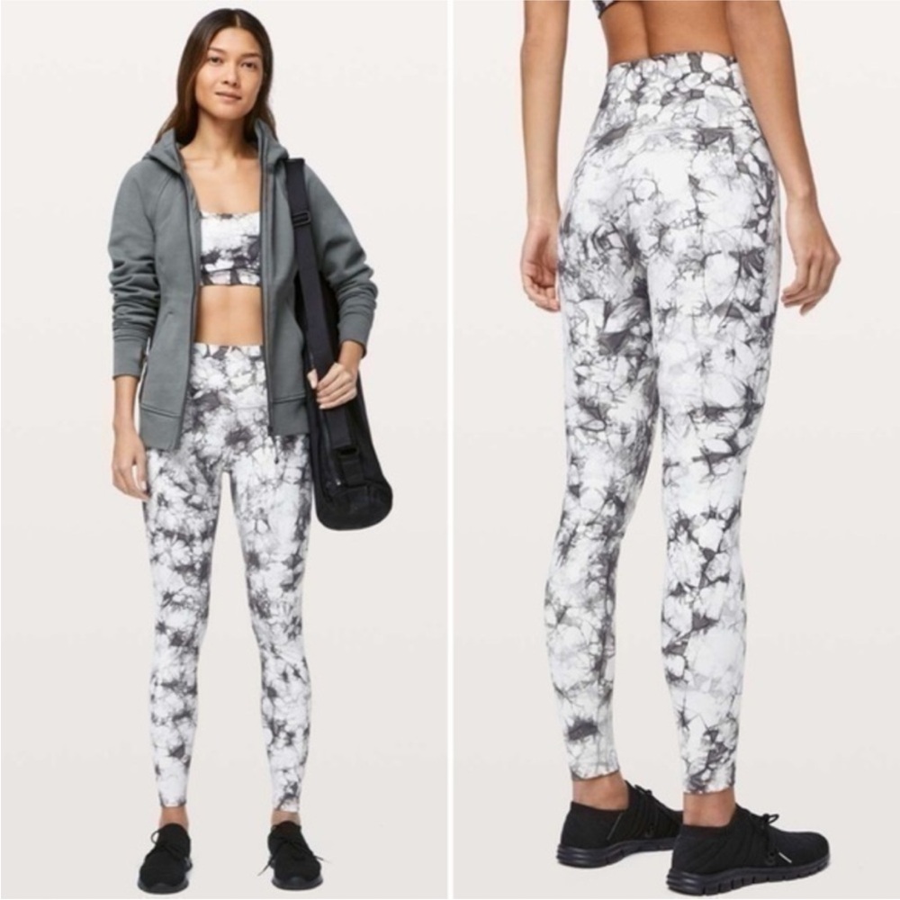 🍋 Lululemon Wunder Under High Rise Tight *Dual Shibori
